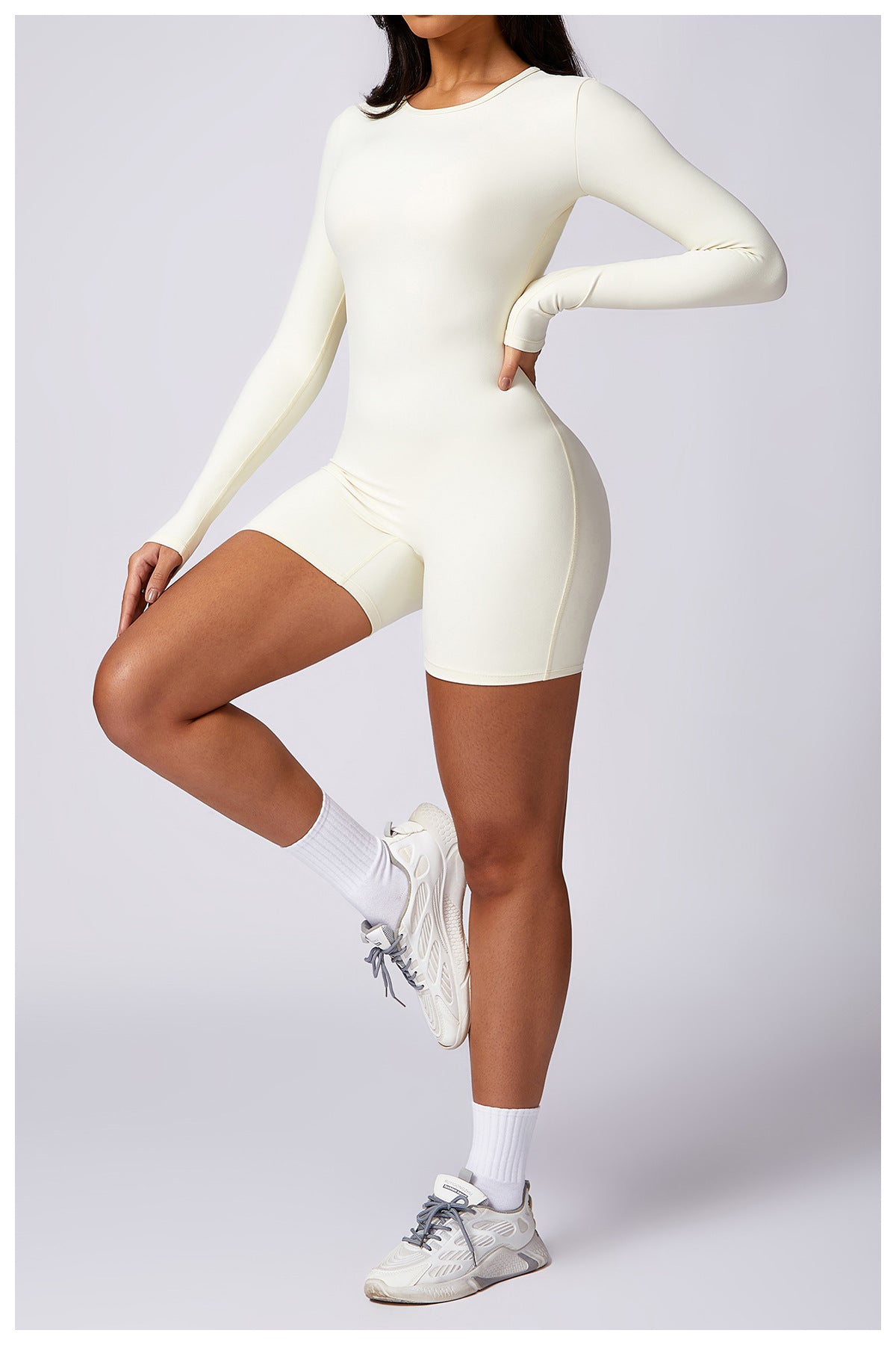 Women's Quick-dry Hip Raise Beauty Back Jumpsuit