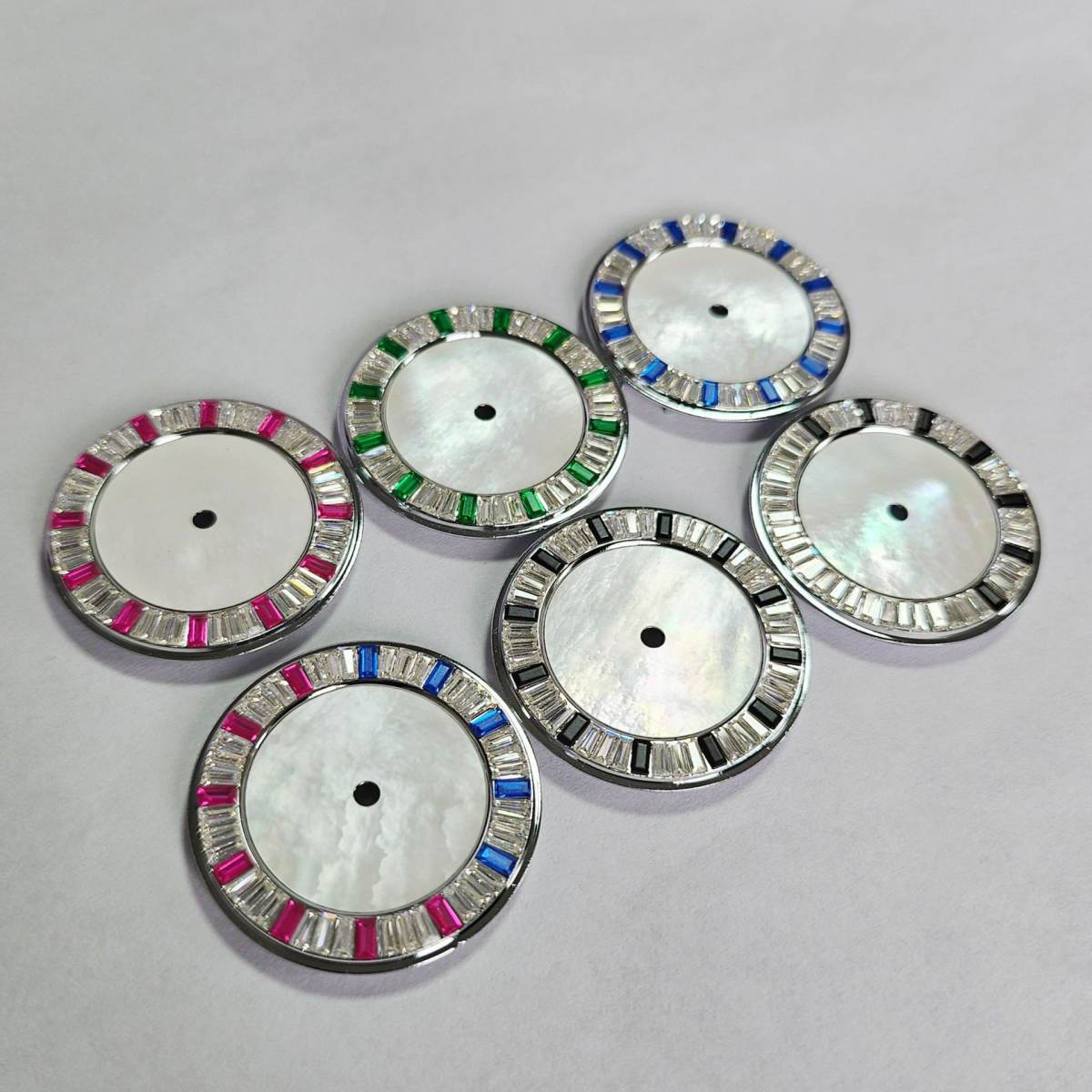 Watch Accessories Stone Edge Dial