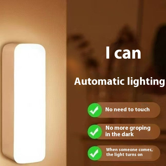 Human Intelligence Small Induction Night Lamp Charging Button Dormitory Lamp
