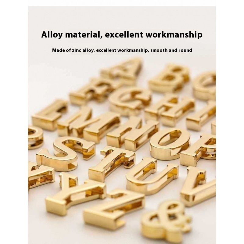 U Perforated 26 English Letters Hardware Accessories