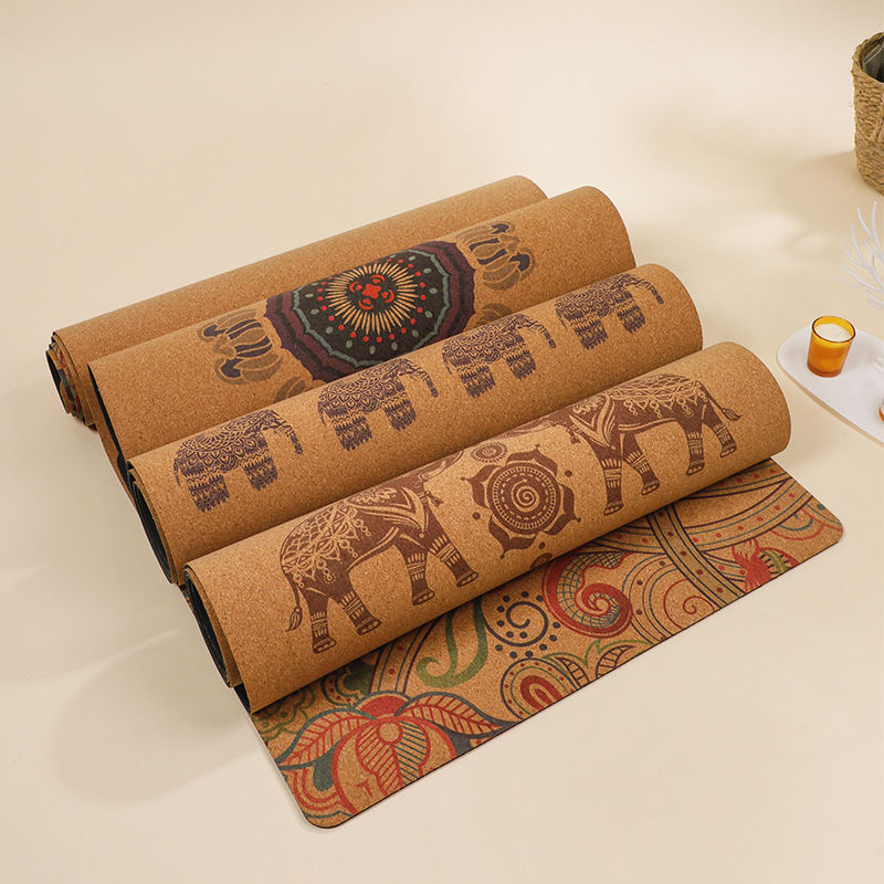 Rubber Yoga Mat Sweat-absorbent Non-slip