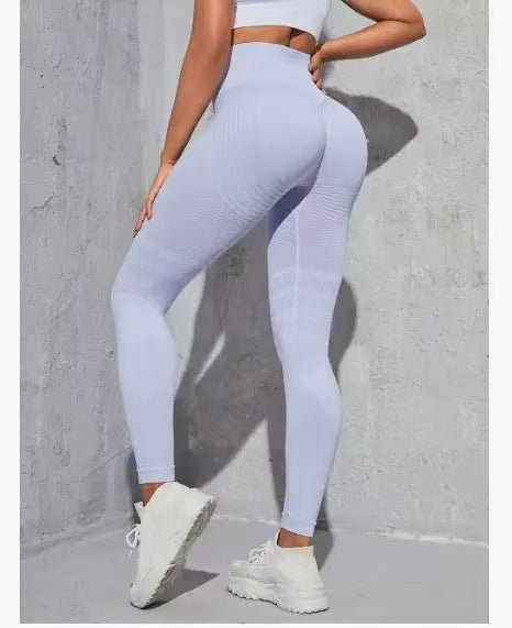 European And American Cross-Border Seamless High-Waist Butt-Lifting Fitness Pants