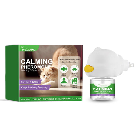Yegbong Cat Emotional Care Kit Pet Cat Comfort And Calmness, Stress Reduction Care For Agitated Cats
