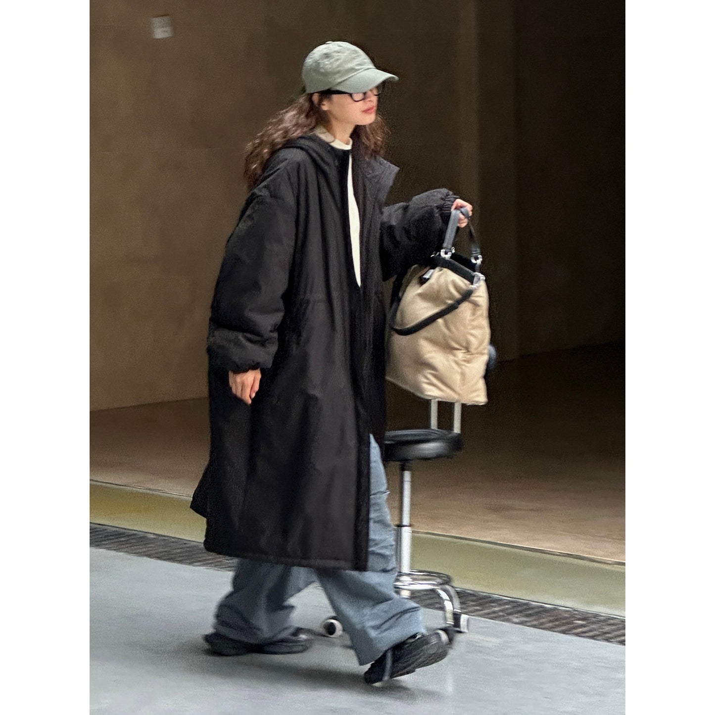 Winter Korean-style Casual Relaxed-fit Hooded Cotton-padded Coat