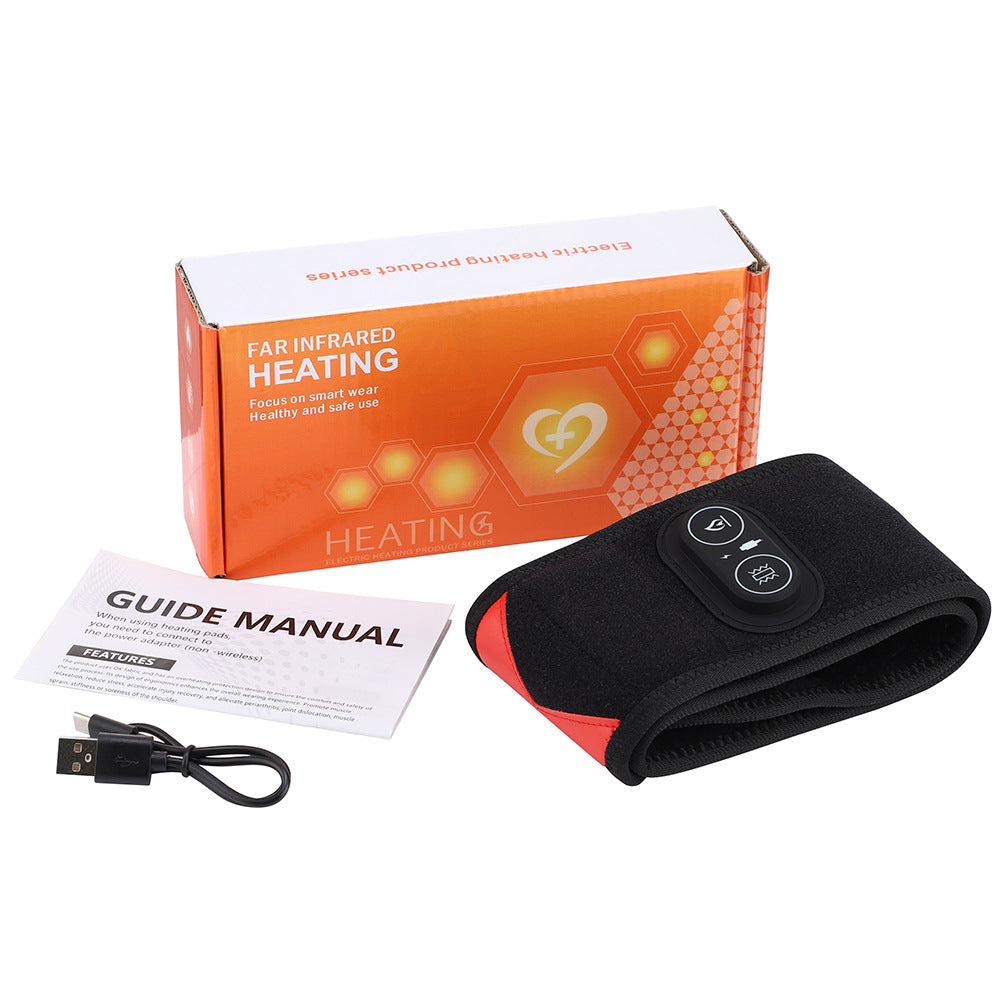 Red Light Heating Strap Phototherapy Vibration Massage Wristband