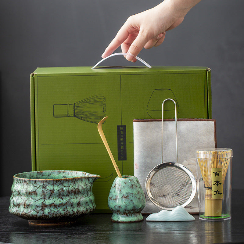 Japanese Style Matcha Bowl Song Tools Ceramic Set