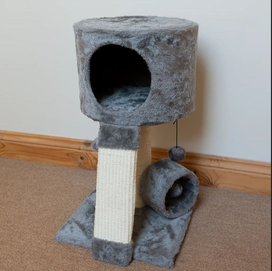 Cat Climbing Frame Medium And Large Pet Toy Scratch Board With Ball