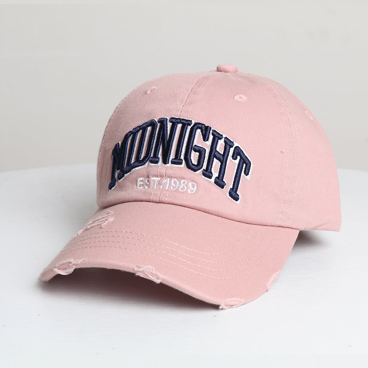 Men's And Women's Matching Casual Retro Embroidered Letters 1989 Vintage Soft Top Baseball Cap For Outdoor Street Cool And Versatile Sun Protection Fashionable Brim Hat