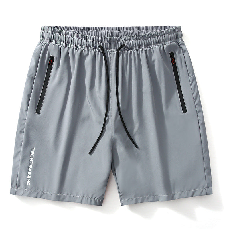 New Mens Quick-drying Loose-fitting Five-point Sports Casual Shorts
