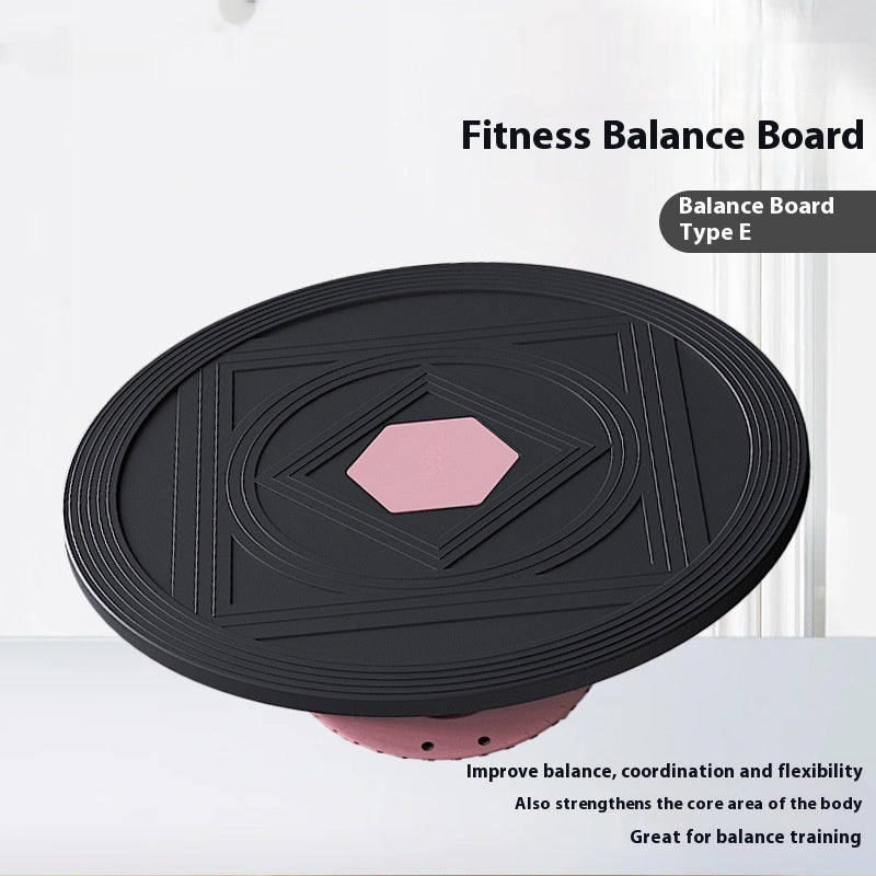 Household Portable Fitness Wood Surf Balance Board Sports Equipment