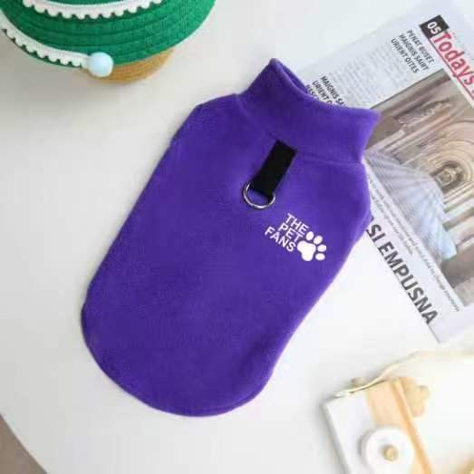 Pet Clothing Fleece-lined Thermal Vest