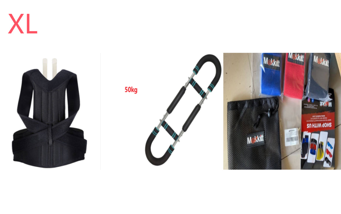 U-shaped Hand Third Gear Chest Expander Wrist Force Biceps Exercise Fitness