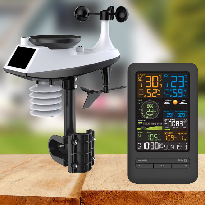 Graffiti WiFi Smart Weather Station Alarm Clock