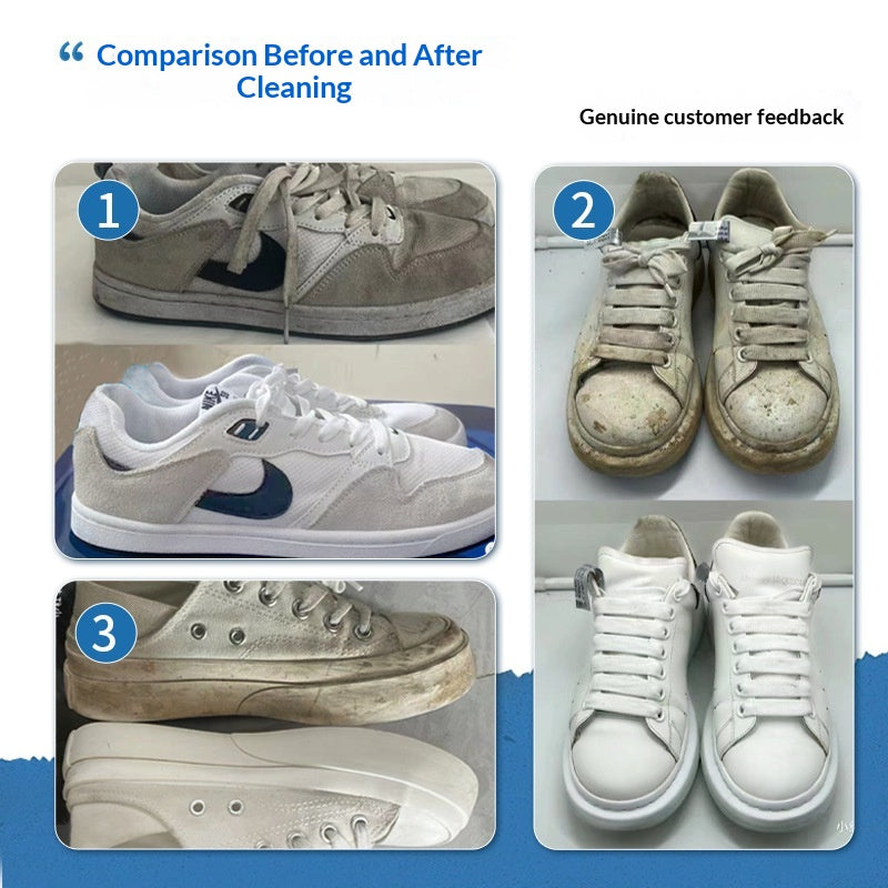 160g White Shoe Cleaning Cream Shoe Care For Sneakers