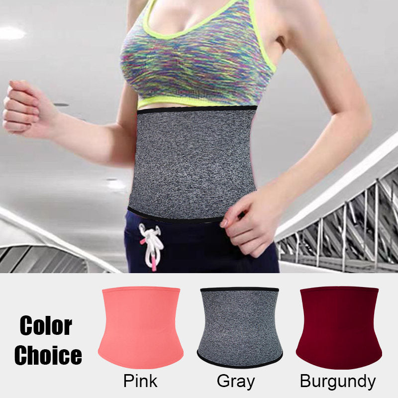 Sweat Waist Trainer Trimmer For Women Corset Cincher Underbust Sport Girdle Body Shaper For Workout