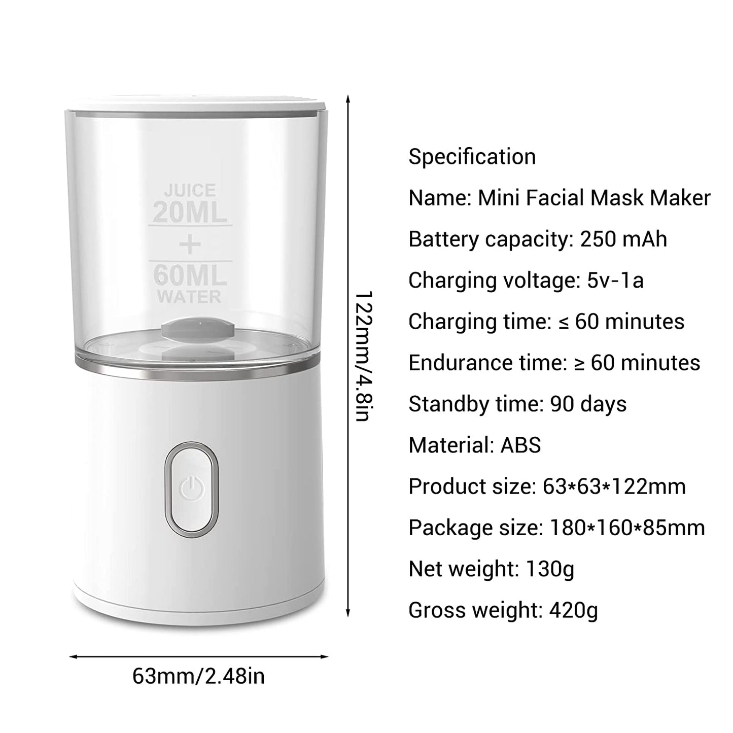 DIY Facial Mask MachineAliExpress, EBay, Walmart, Amazon, Etc