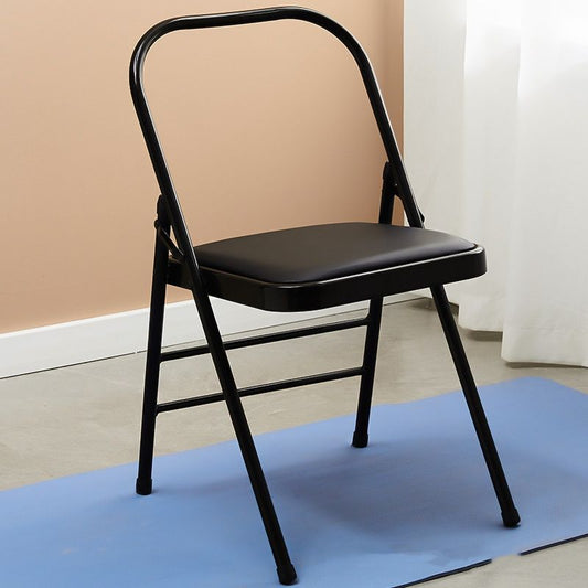 Thickened Yoga Chair PU Surface Yoga Auxiliary Folding Chair