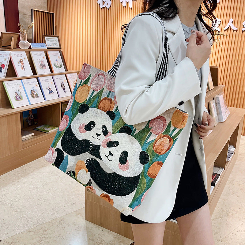 Large-capacity, New-style Fashion Canvas Bag