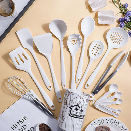 Household Food-Grade Silicone Kitchen Utensil Set