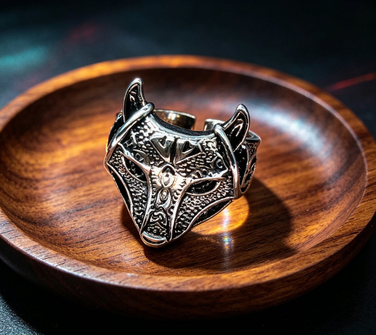 Men's Skull Dragon Retro Ring, Punk Domineering Personalized Accessories