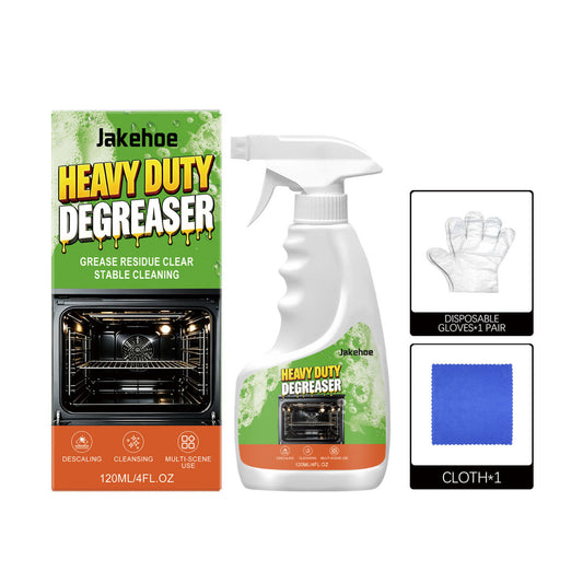 JAKEHOE Kitchen Cleaner And Degreaser Removes Grease Stains From Kitchen Utensils, Cleans Stovetops And Range Hoods, Leaving Them Shiny.