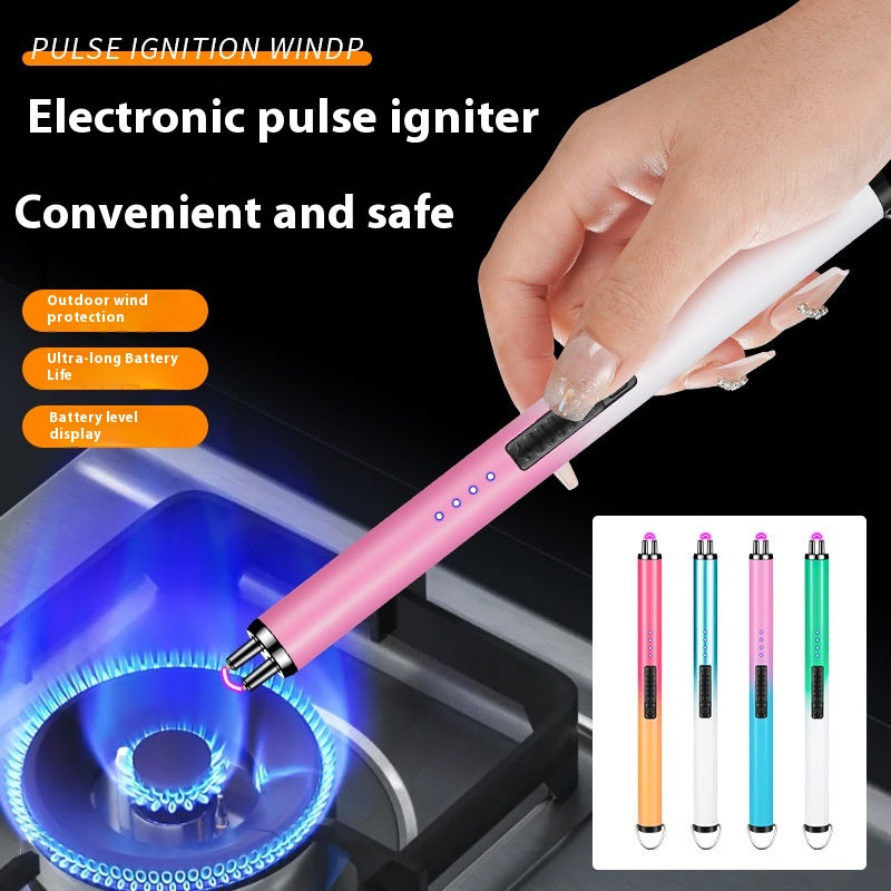 JL855 Gradient Color Burning Torch Charging