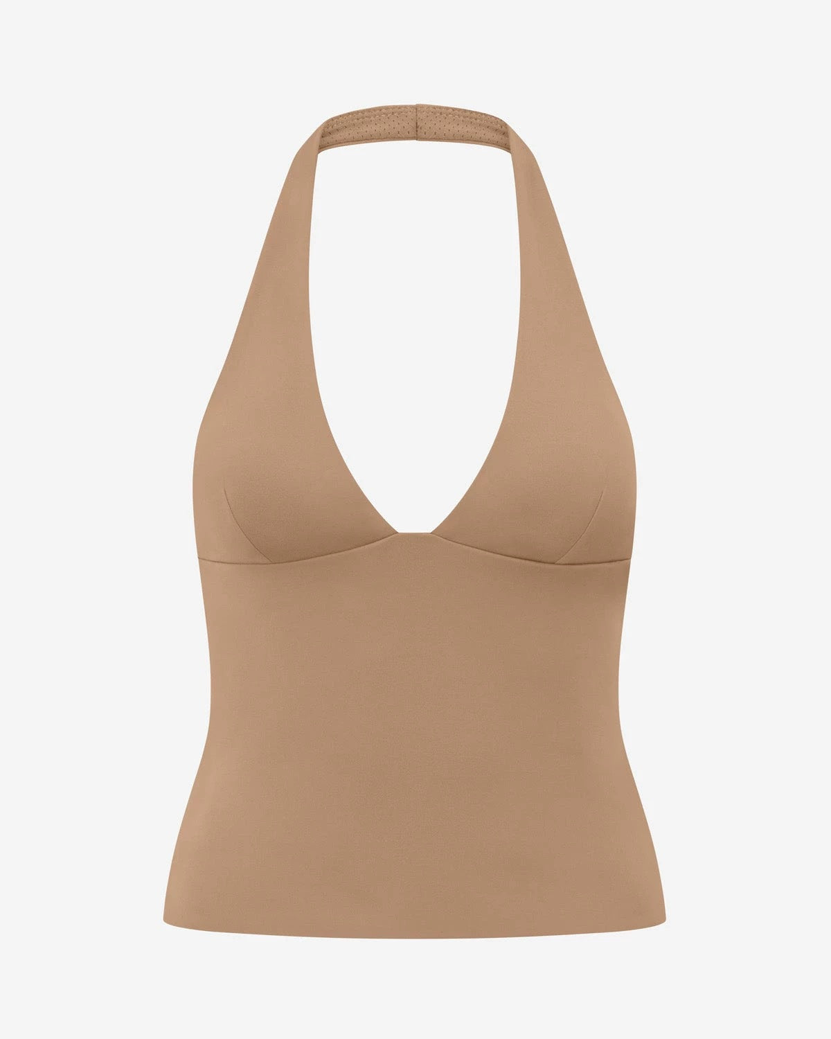 With Chest Pad V-neck Halter Nude Feel Quick-drying Sports Fitness Top