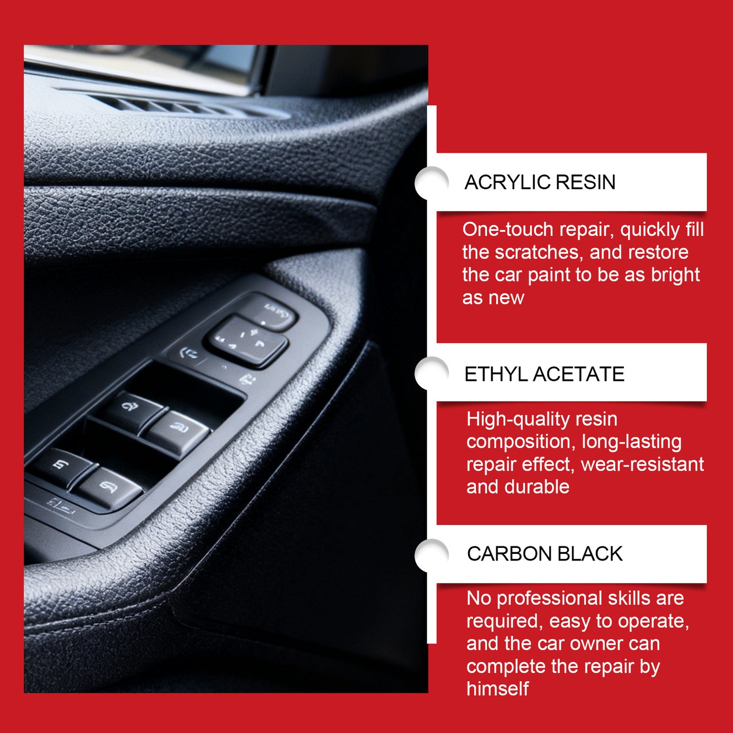 Car Touch-Up Body Scratch Repair Paint Care Car Color Touch-Up Pen For Restoration