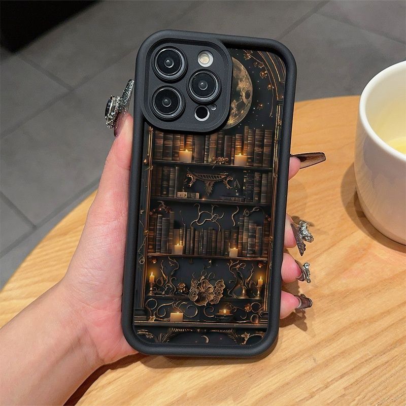 New Art Flower Book Mobile Phone Soft Case