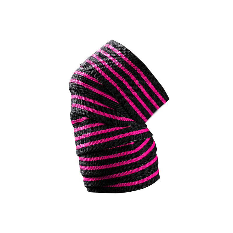 Men's Sports Fitness Knee Brace Squat Elastic Bandaging Tape