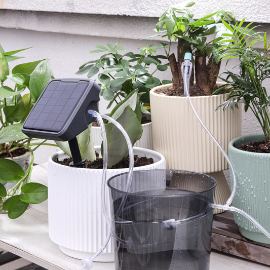 Solar Automatic Watering Device Smart Shower Timing