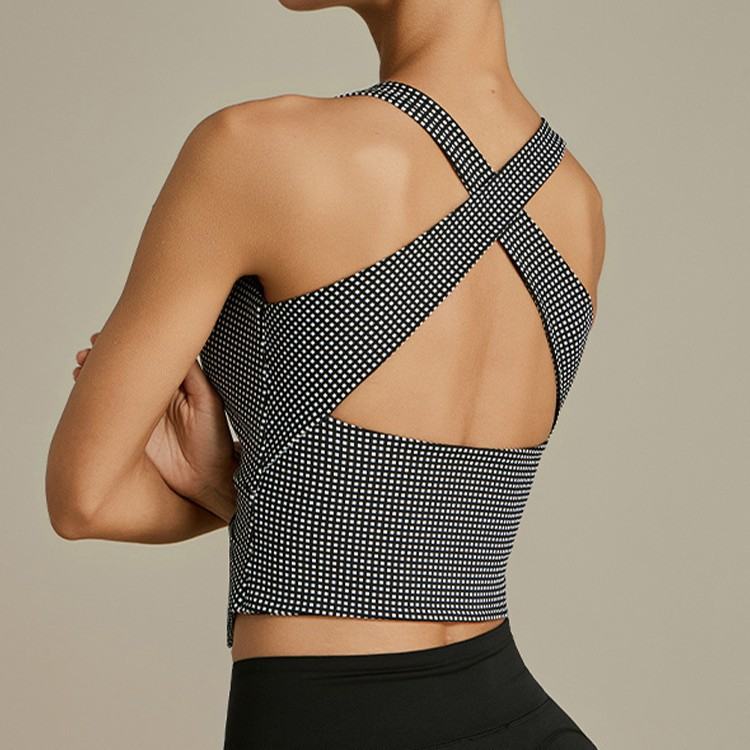 Womens Yoga Sports Vest For A Beautiful Back