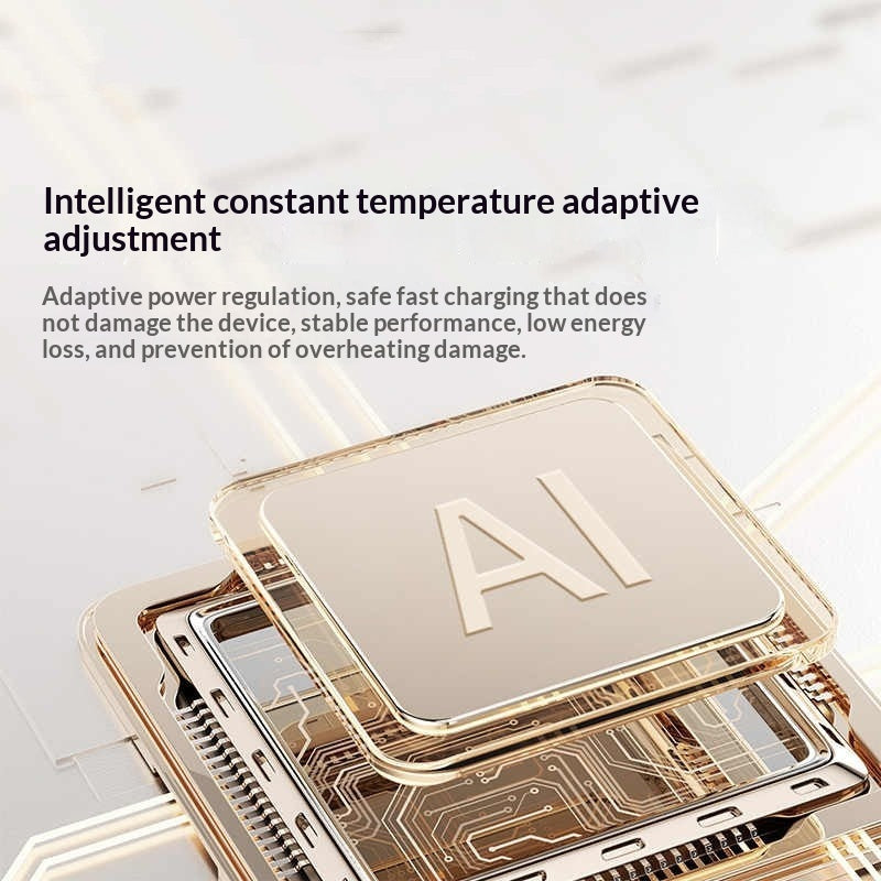 Metal Magnetic Attraction Multifunctional Portable Fast Charging
