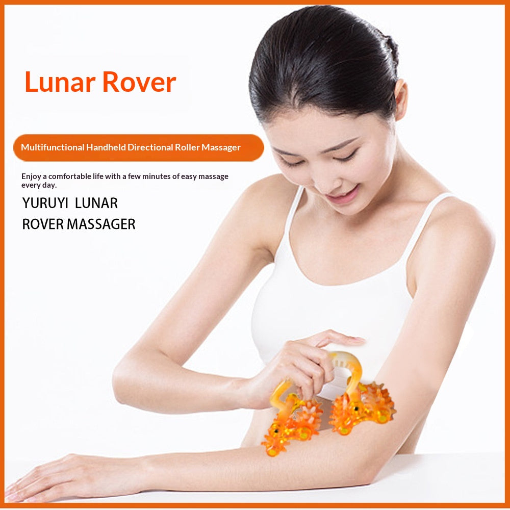 Lunar Rover Massage Device, Manual Roller-type Full-body Muscle Massager