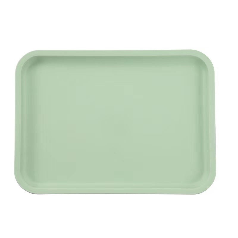 Nordic-style Tray Tea Tray Plastic Rectangular Living Room