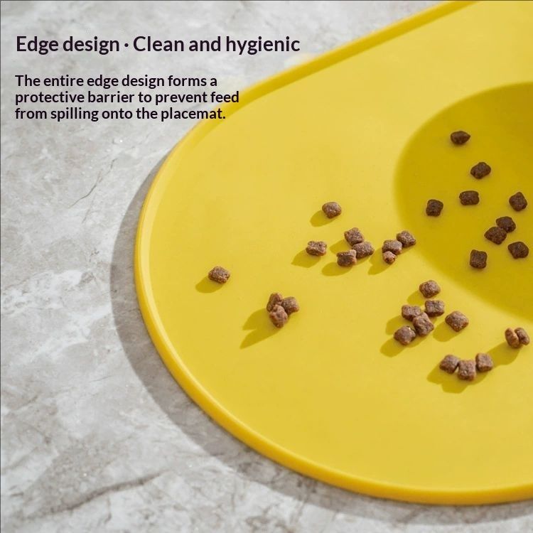 Waterproof And Non-slip Silicone Pet Placemat