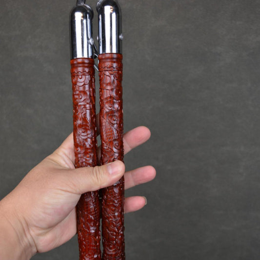 Rosewood Double-ended Stick Fitness Stick Two-section Stick