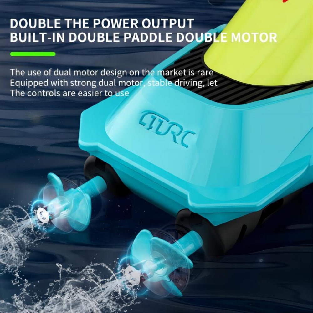 S5 Remote Control Boat For Swimming Pools And Lakes, 2.4GHz 20 MPH Racing Boat, Rechargeable Battery, Low Battery Alarm, Gifts For Boys And Girls, Logistics Sent Randomly By GOFO,USPS,UNI,UPS