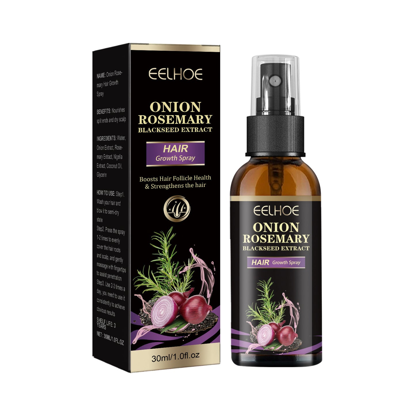 Scalp-softening Shine-enhancing Hair Care Spray