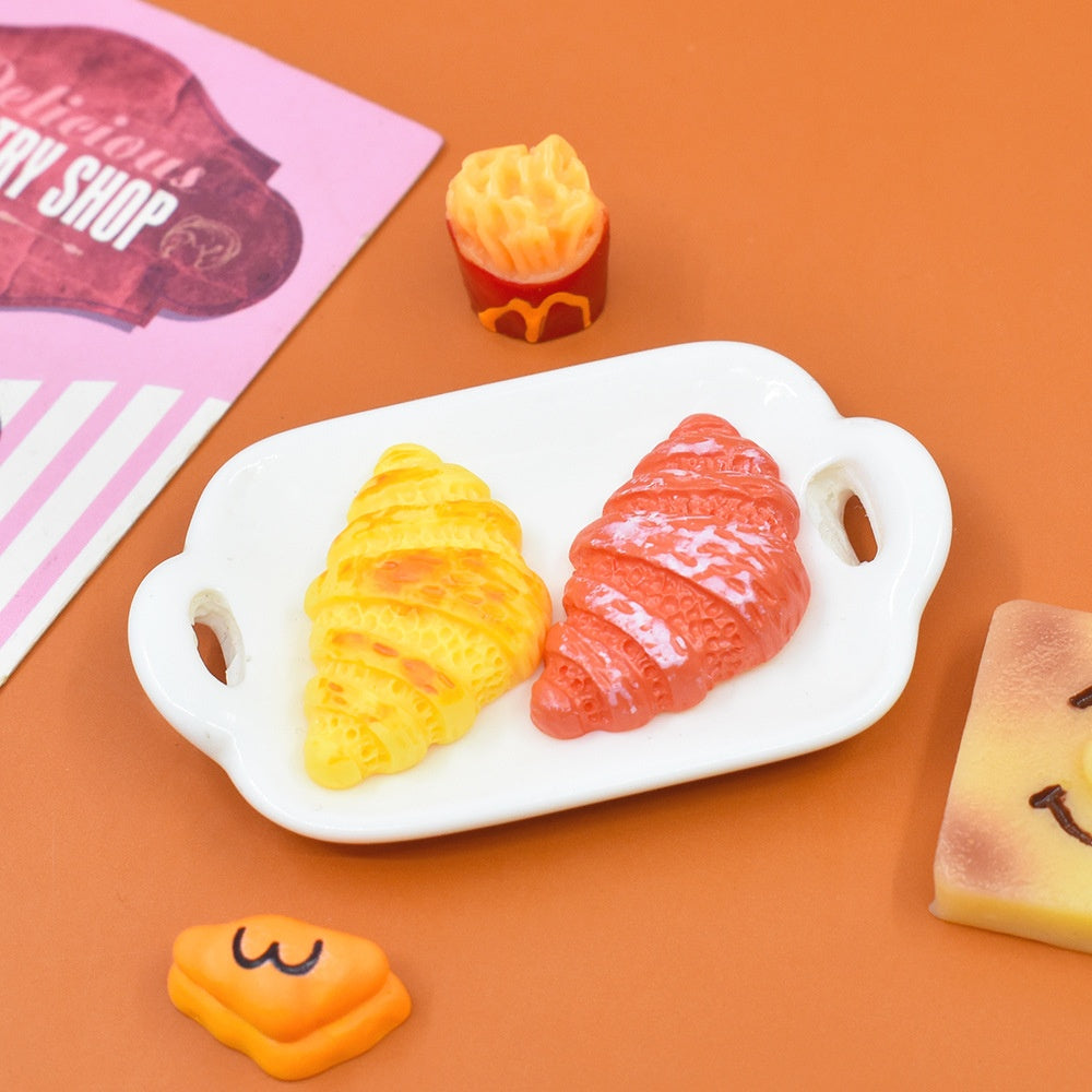 Simulation Miniature Food Play Resin Small Accessories DIY Cream Glue
