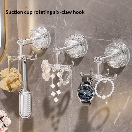 Multifunctional Hair Tie And Jewelry Wall-Mounted Storage Rack