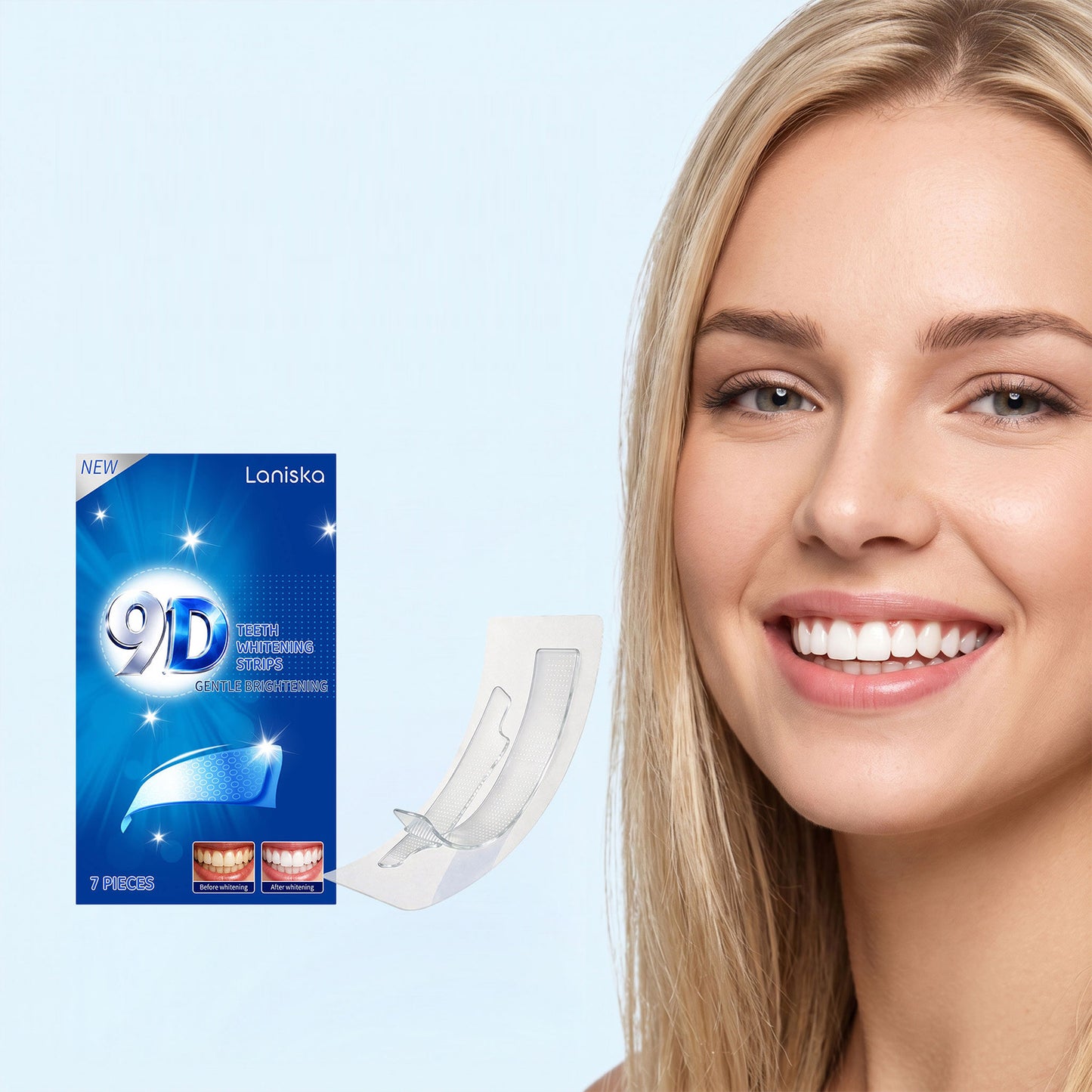Portable Dental Surface Cleaning Care Patches