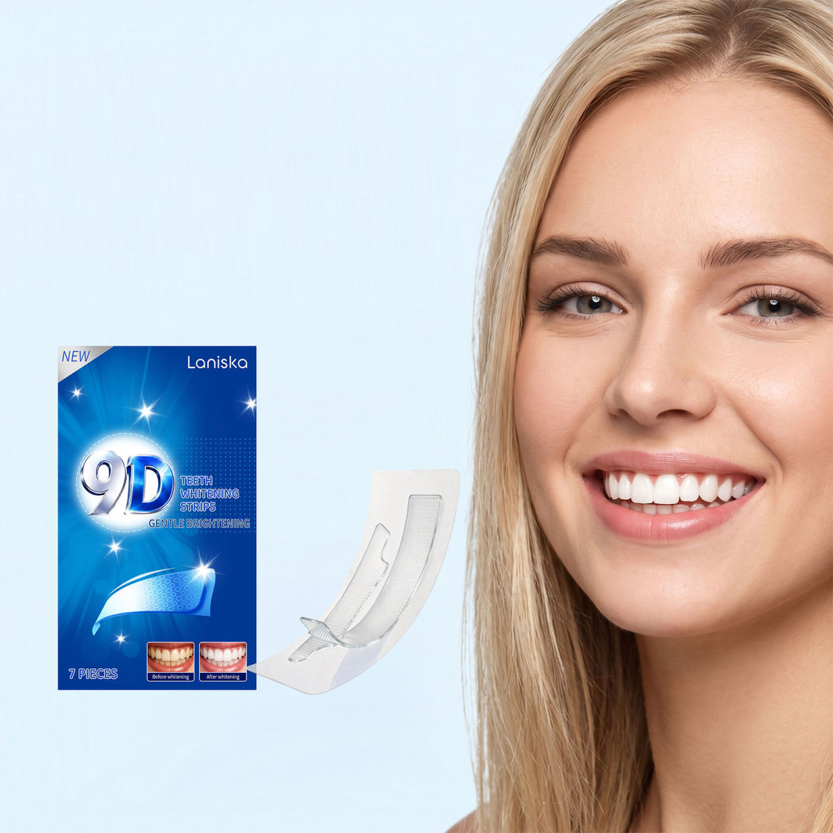 Portable Dental Surface Cleaning Care Patches