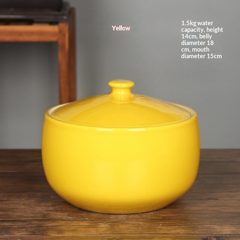 Jingdezhen Ceramic Tea Caddy With Lid Premium Quality