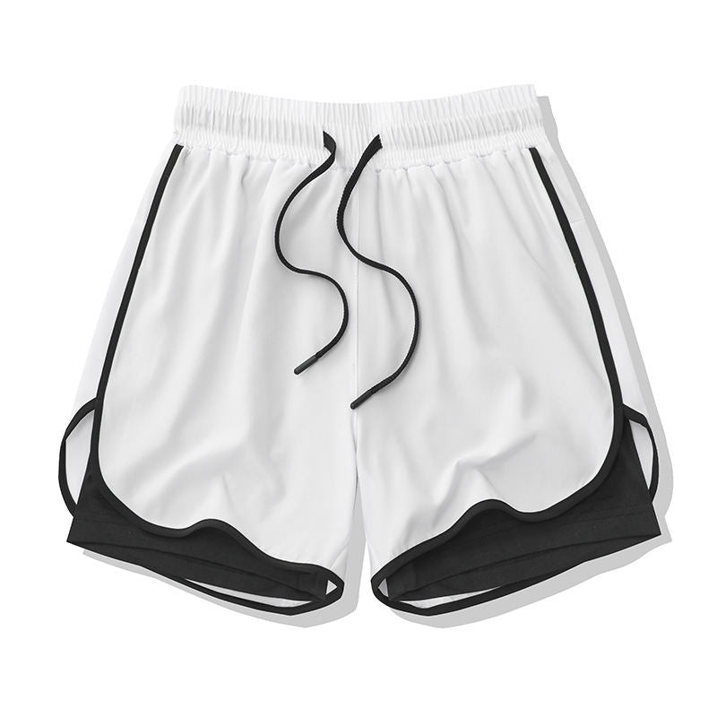 Mens Summer Fitness Shorts Set