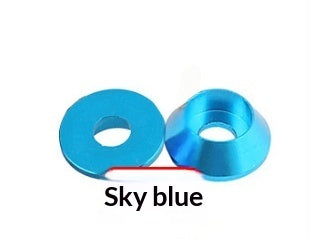 DIY 4WD Car Accessories Aluminum Alloy Washers With Countersunk Holes