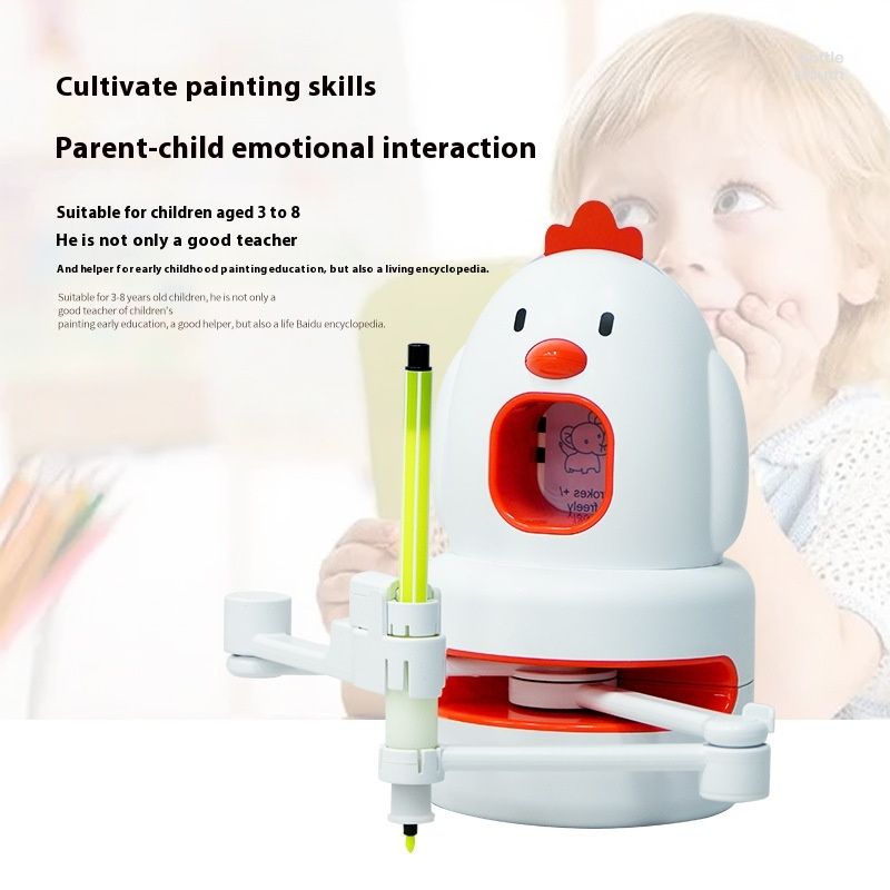 Children's Intelligent Painting Robot Early Education Educational Toys