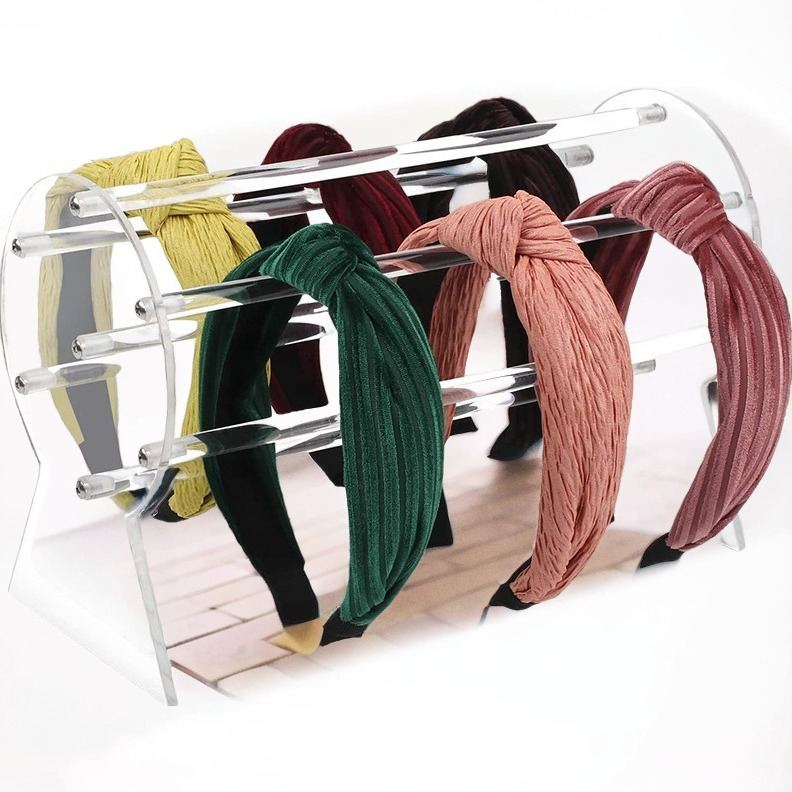 Acrylic Headband Display Stand Chain Bracelet Storage Hair Accessories Jewelry