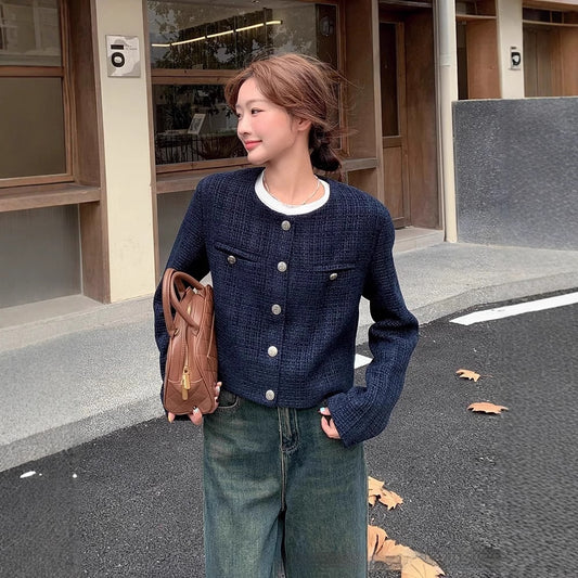 Women's Korean-style Fashion Short Temperamental Coat