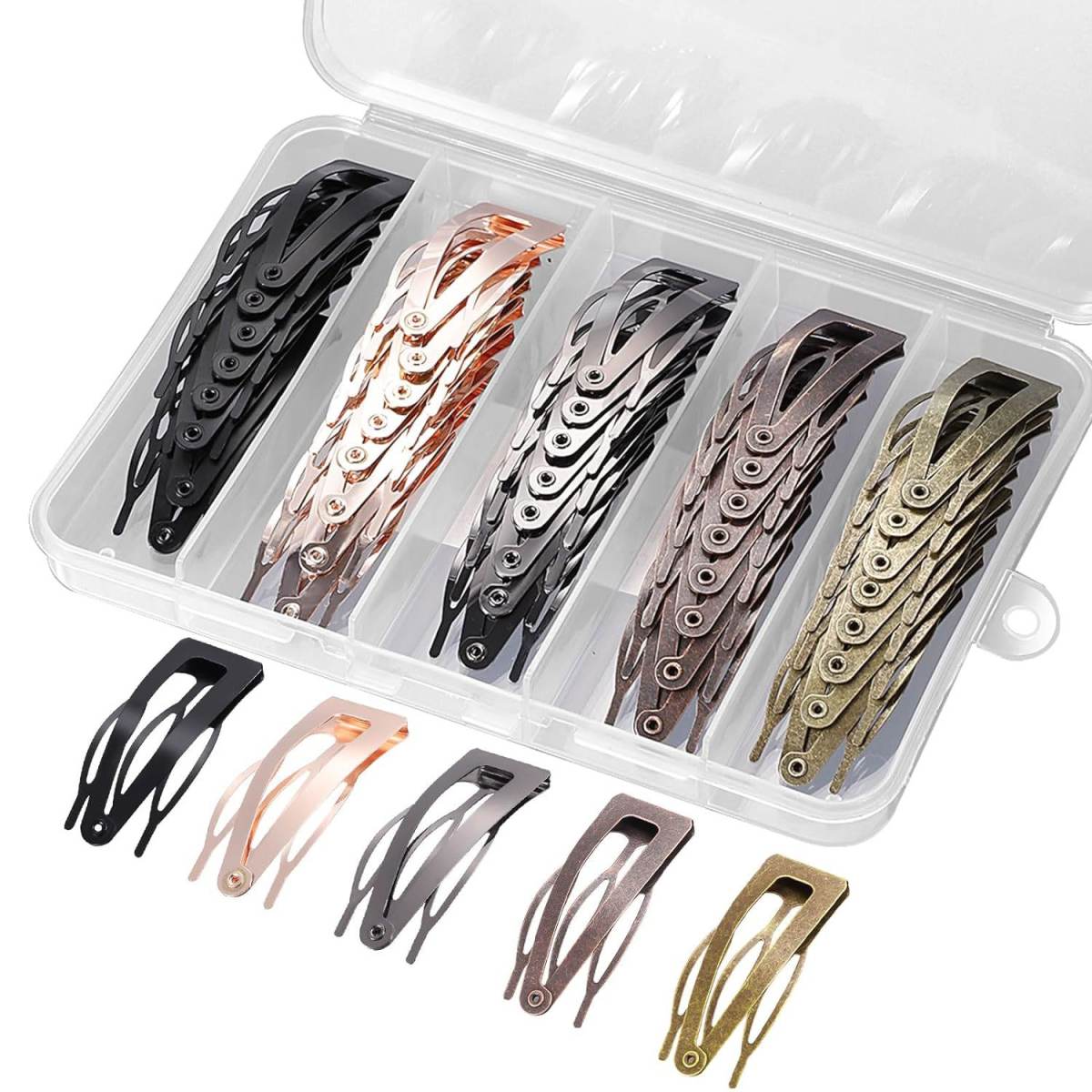 Snap Clip Hairpin Hair Styling Tool